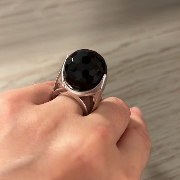 Sterling Silver adjustable ring - Picture 2 of 3